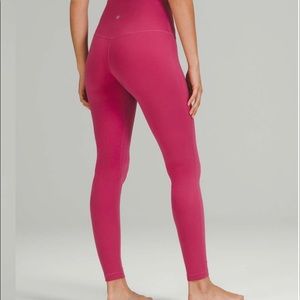 Lululemon Align Leggings Pink Lychee 28”